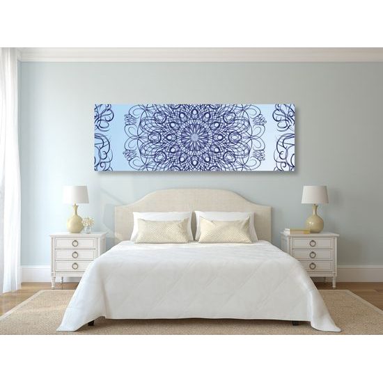 Obraz jemná kvetinová Mandala