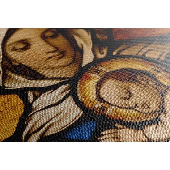 Obraz Ježiško v náručí Panny Márie