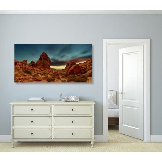 Obraz červené skaly