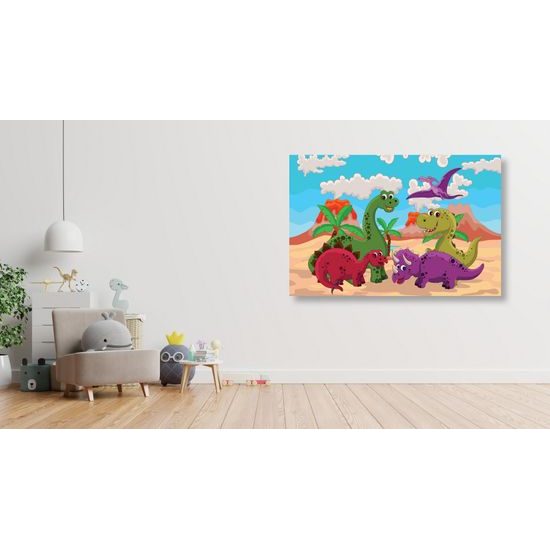 Obraz dinosaurí kamaráti