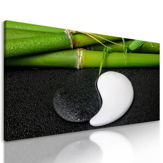 Obraz relaxačné Jin a Jang zátišie