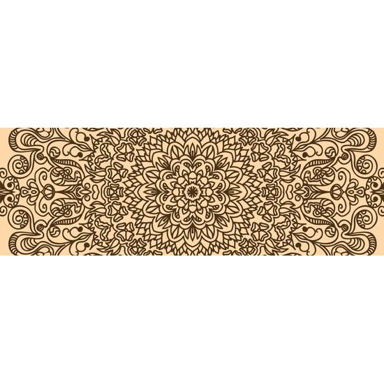 Obraz Mandala v štýle kvetov