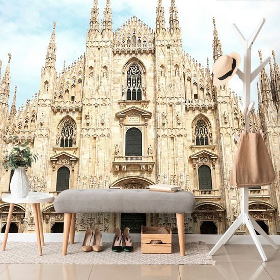 Samolepiaca fototapeta gotický Milánsky dóm