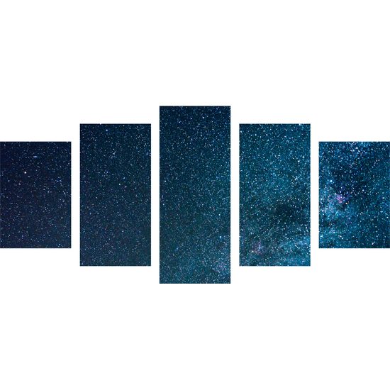 5-dielny obraz neprebadaný vesmír