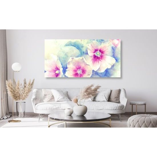 Obraz pôvabné akvarelové kvety