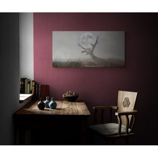 Obraz magický mesiac v objatí prírody