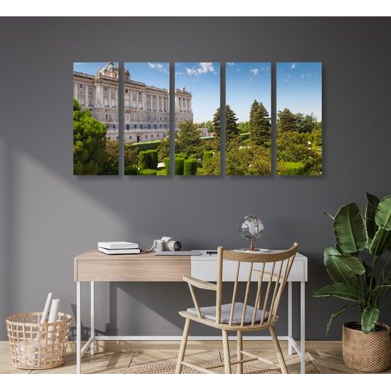 5-dielny obraz majestátny palác