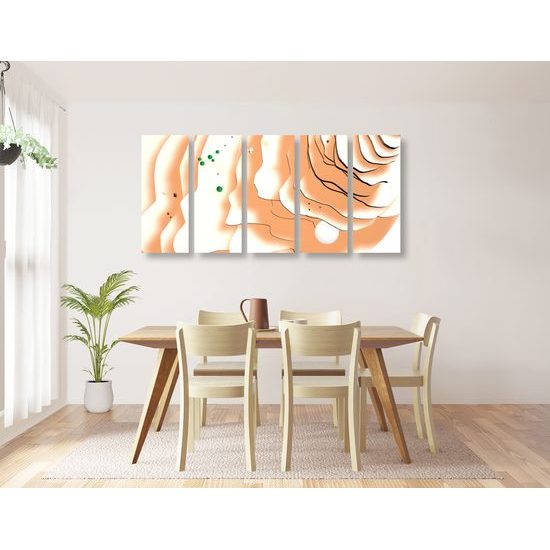 5-dielny obraz piesočné duny