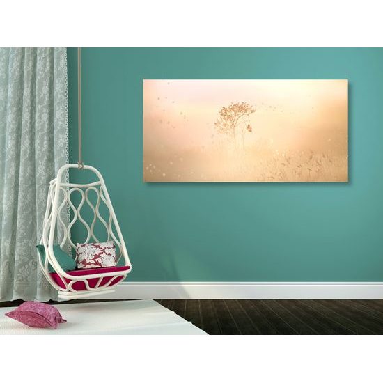 Obraz žena užívajúca si babie leto