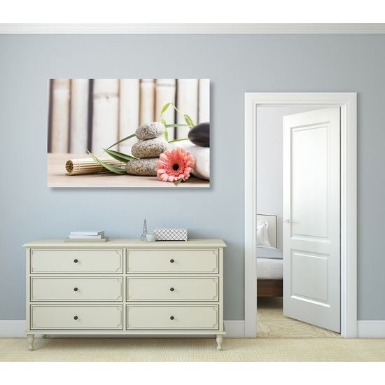 Obraz meditačné zátišie s prvkami Feng Shui