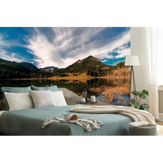 Fototapeta odraz jesennej prírody v jazere