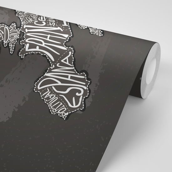 Tapeta abstraktná mapa Európy