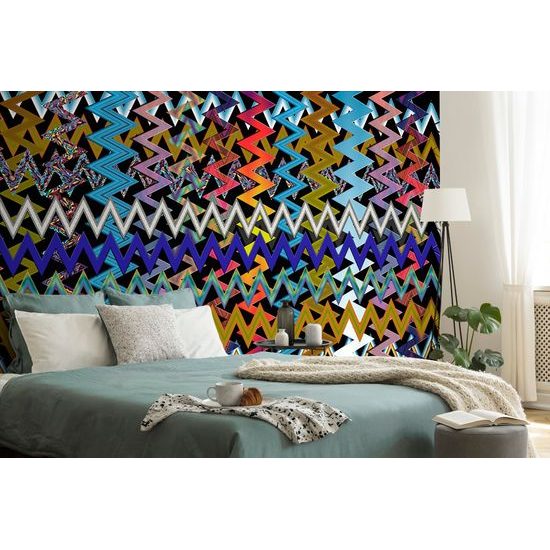 Samolepiaca tapeta vzor v rôznych farbách