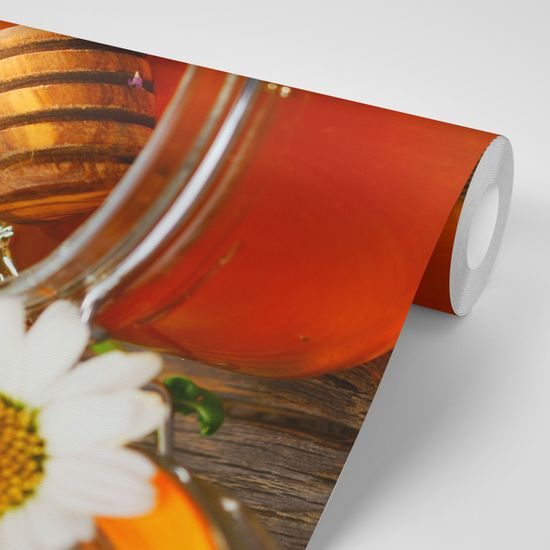 Samolepiaca fototapeta medové zátišie
