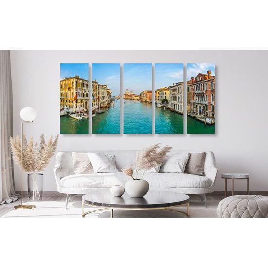 5-dielny obraz Benátky v plnej kráse