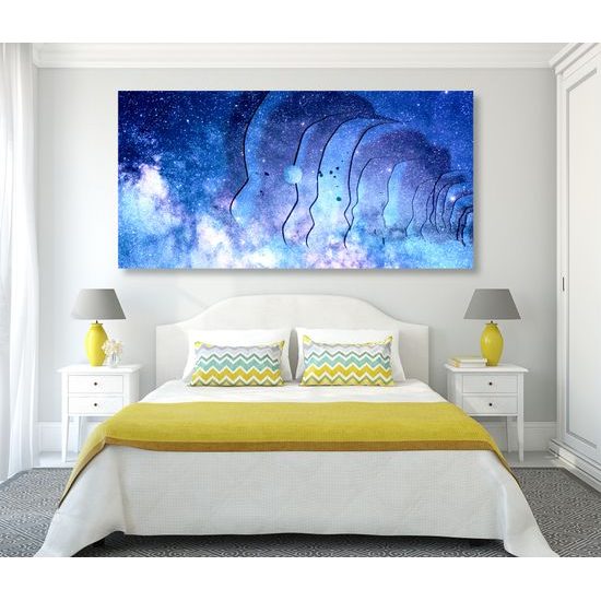 Obraz nádherná nočná obloha