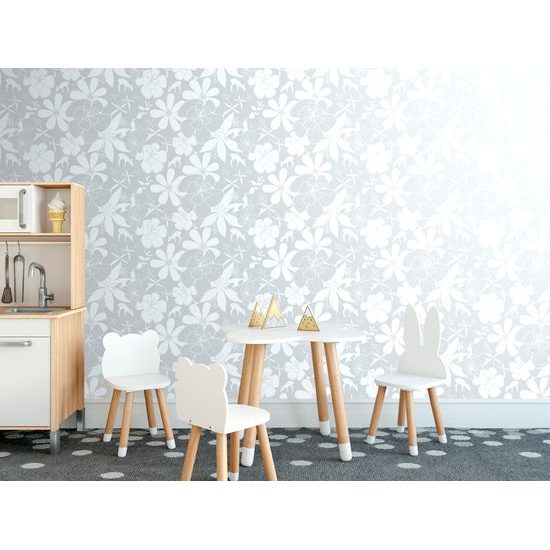 Samolepiaca tapeta nežné kvety v rozkvete