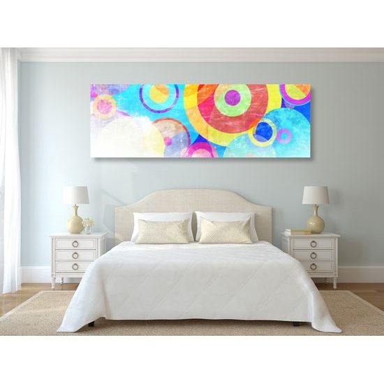 Obraz abtraktné kruhy