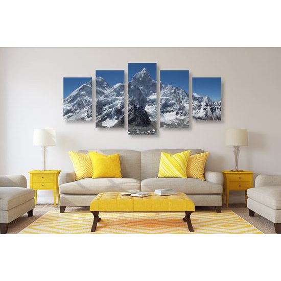 5-dielny obraz Alijašské hory
