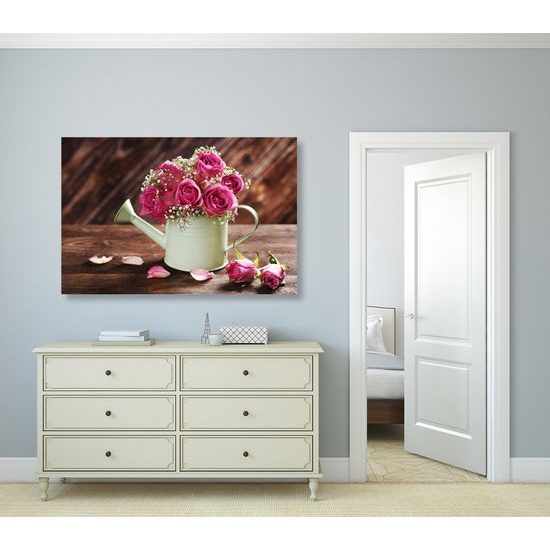 Obraz umelecká zátišie tvorené ružami