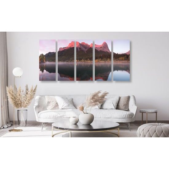 5-dielny obraz majestátna hora