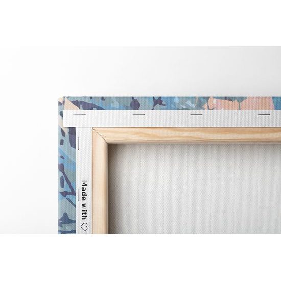 Obraz abstraktná zimná krajina