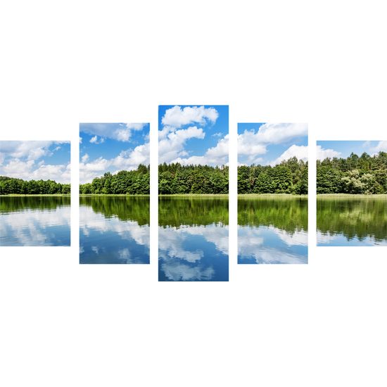 5-dielny obraz krásy prírody
