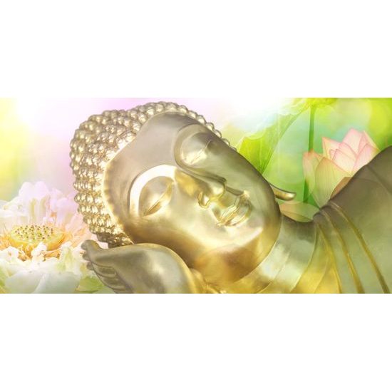 Obraz oddychujúci Budha