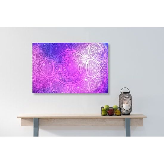 Obraz fialová galaktická Mandala