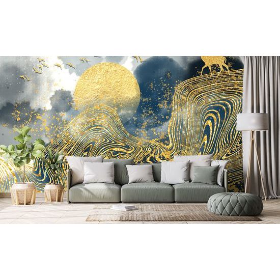 Jedinečná samolepiaca tapeta krajina kúziel