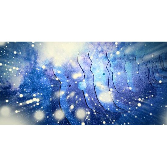 Obraz abstraktný vesmír