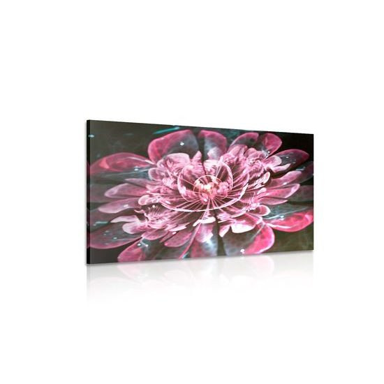 Obraz čaorvný lotosový kvet