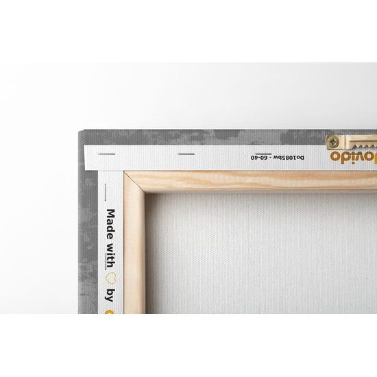 Obraz historická mapa v čiernobielom prevedení