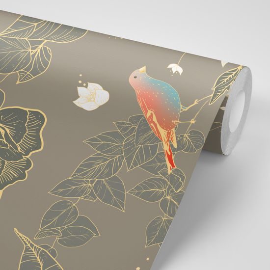 Tapeta jmené zobrazenie vtáčikov na konároch