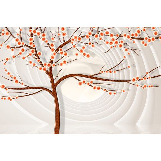 Obraz sakura na jemným pozadím