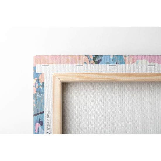 Obraz zasnežená krajina