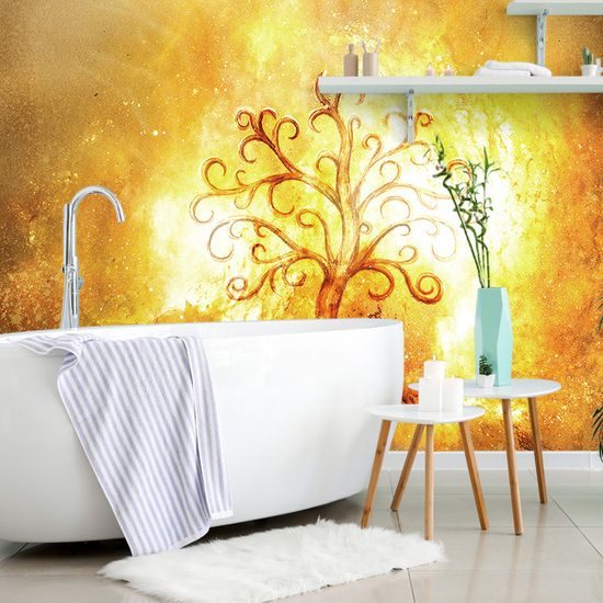 Samolepiaca tapeta žiarivý strom života