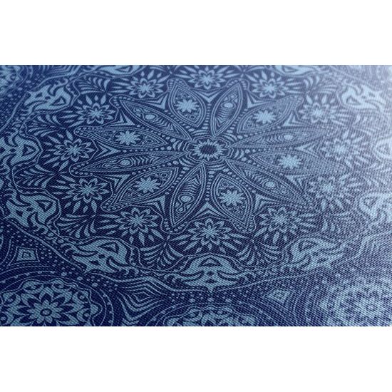 Obraz modrá luxusná Mandala