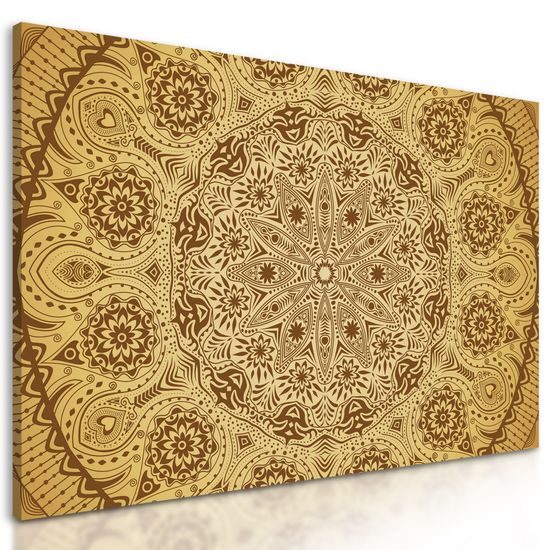Obraz zlatá luxusná Mandala