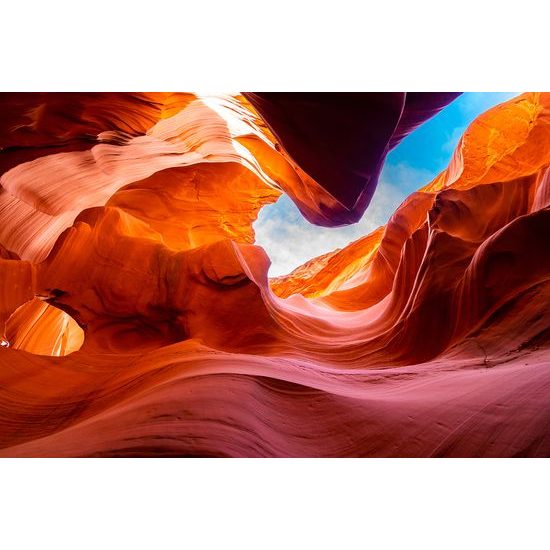 Samolepiaca fototapeta jedinečnosť Antelope Canyonu