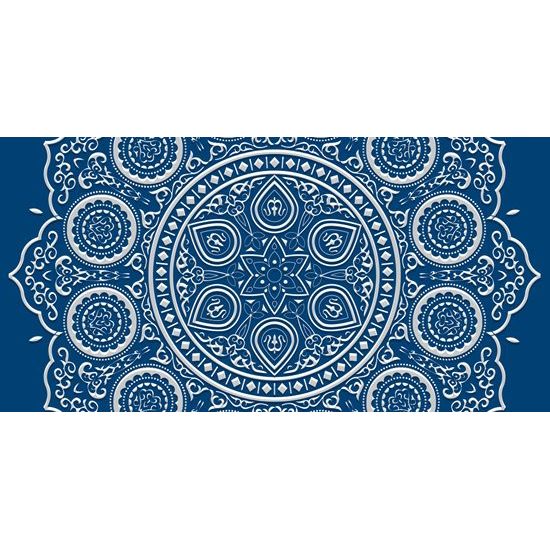 Obraz nežná Mandala na modrom pozadí