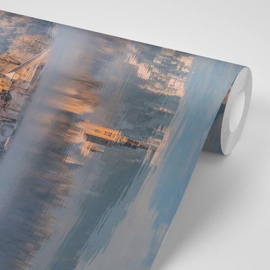 Samolepiaca fototapeta kostol v slovinskom Blede