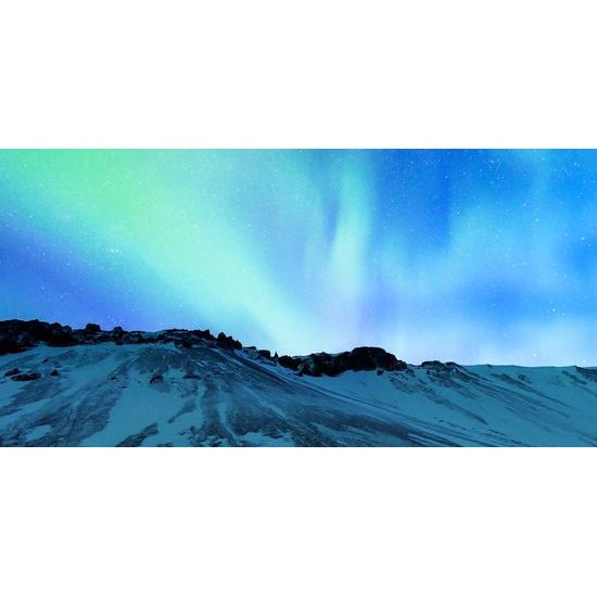 Obraz nočná nórska obloha