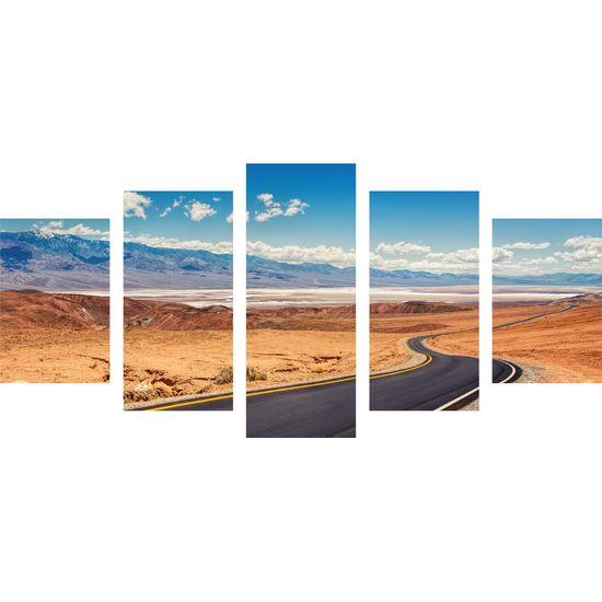 5-dielny obraz Nevadská púšť