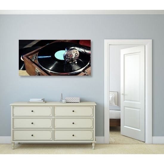 Obraz nádhera vinylovej platne