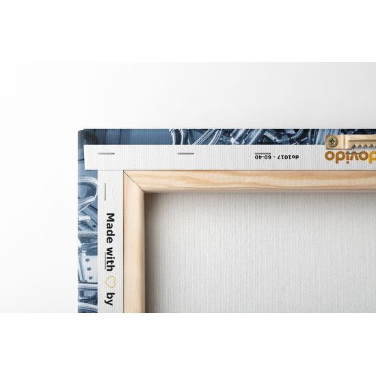 Obraz dokonale prepracovaný motor turbíny