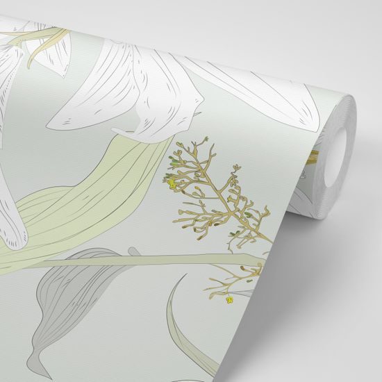 Tapeta nádherná umelecká ľalia