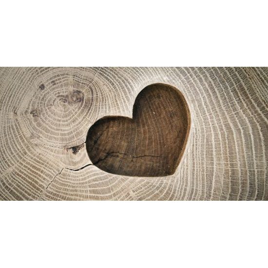 Obraz znak lásky na dreve