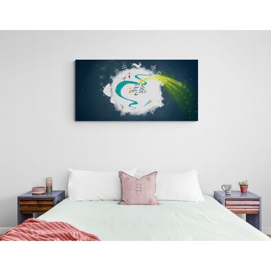 Obraz zimné radovánky