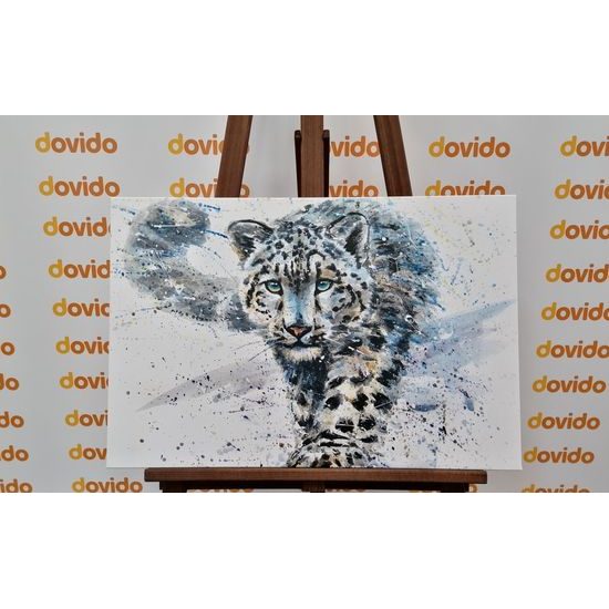 Obraz obláčikový leopard